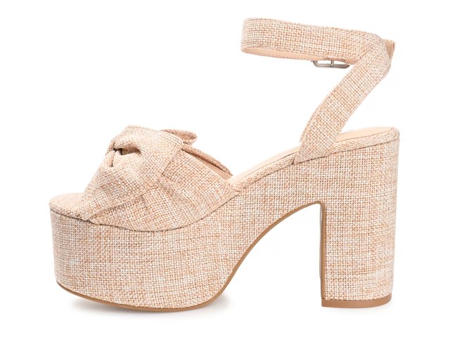 Journee Collection Zenni Platform Sandal