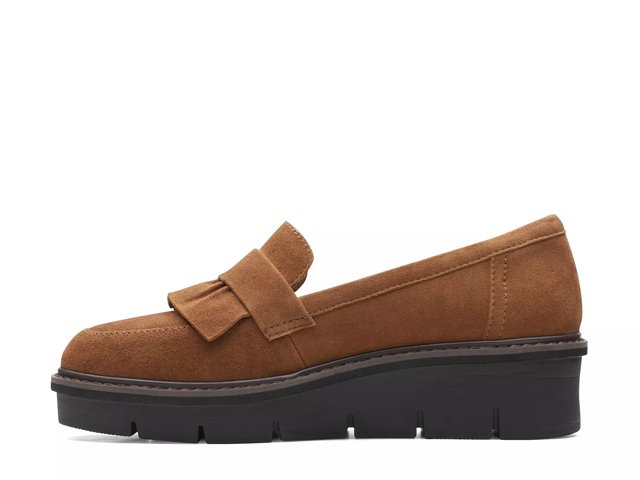 airabell slip wedge loafers