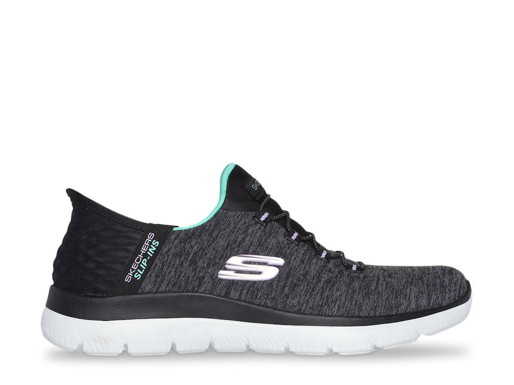 Skechers Washable Slip-On Bungee Summit Sneakers - Calm Harmony 