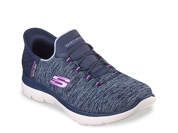 Skechers Squad Womens Slip Resistant Work Memory Foam Trainers -  ShoeStation Direct