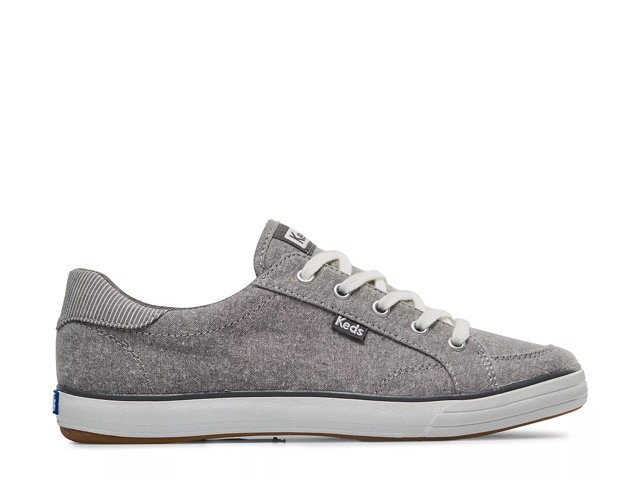 Keds Center II Dark Grey Chambray Sneakers WF65938 