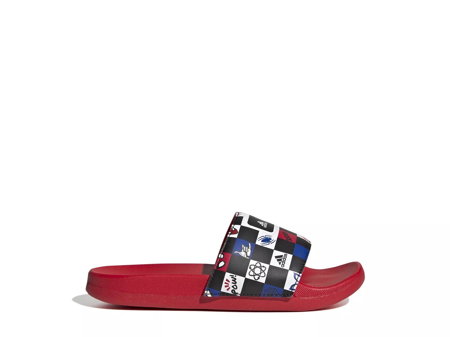 Adidas best sale spiderman slides