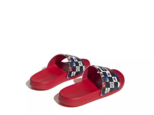 Adidas rubber slides outlet