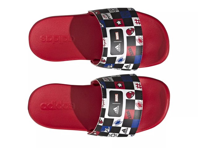 Adilette comfort slides red discount