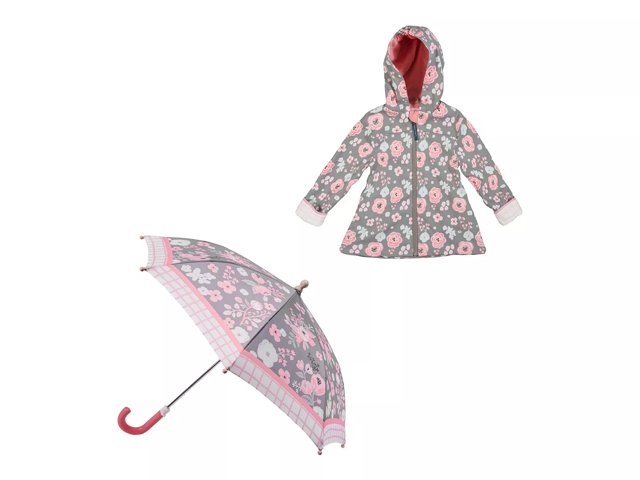 Girls raincoat and umbrella hotsell