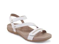 Gabby Adjustable Quarter Strap Sandal-pewter