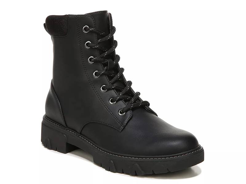 Lace up platform combat boots best sale