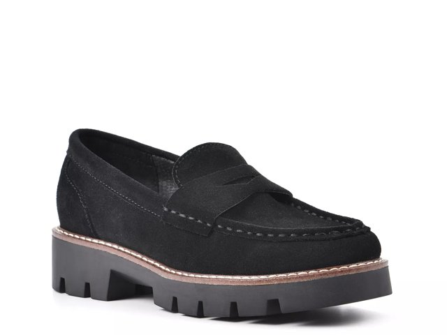 Franco sarto suede new arrivals loafers with keeper