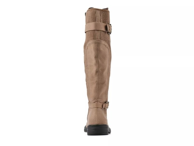 White mountain wide calf boots top