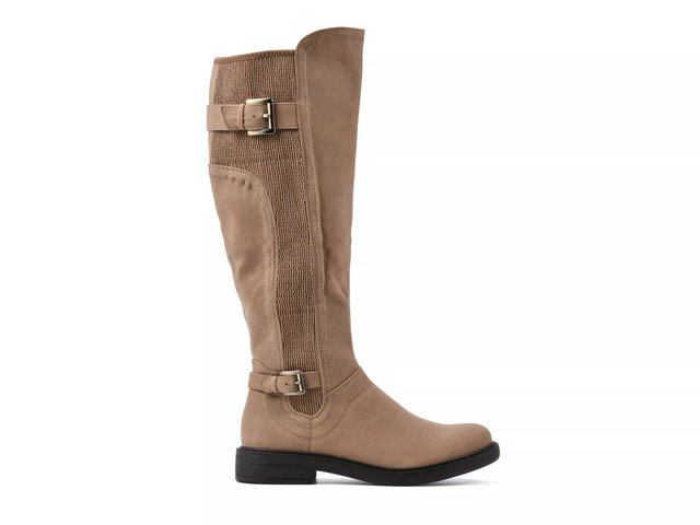 White mountain wide calf boots cheap