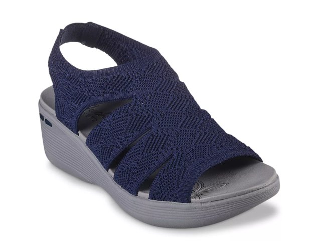 Sketchers wedge shoes deals