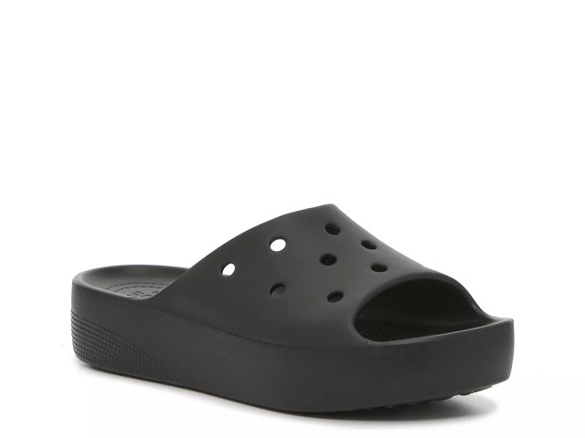 Crocs Classic Platform Slide Sandal Women s Free Shipping DSW