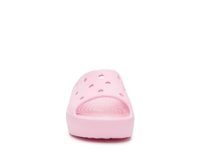 Womens Crocs Classic Platform Flip Flop Pink