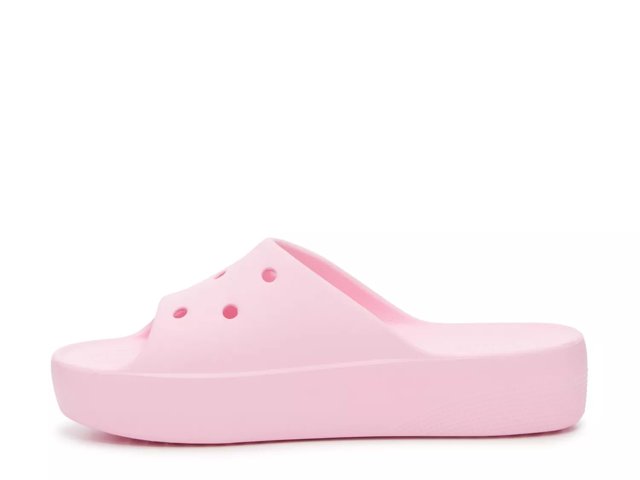 Crocs on sale platform slide