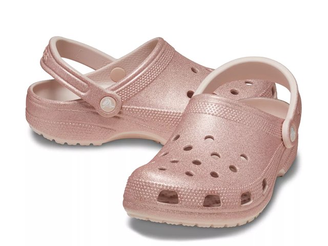 Womens sparkly crocs cheap