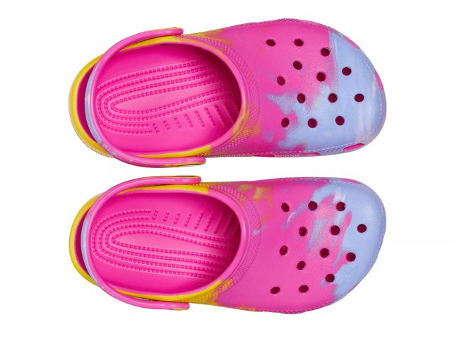 Dsw tie on sale dye crocs