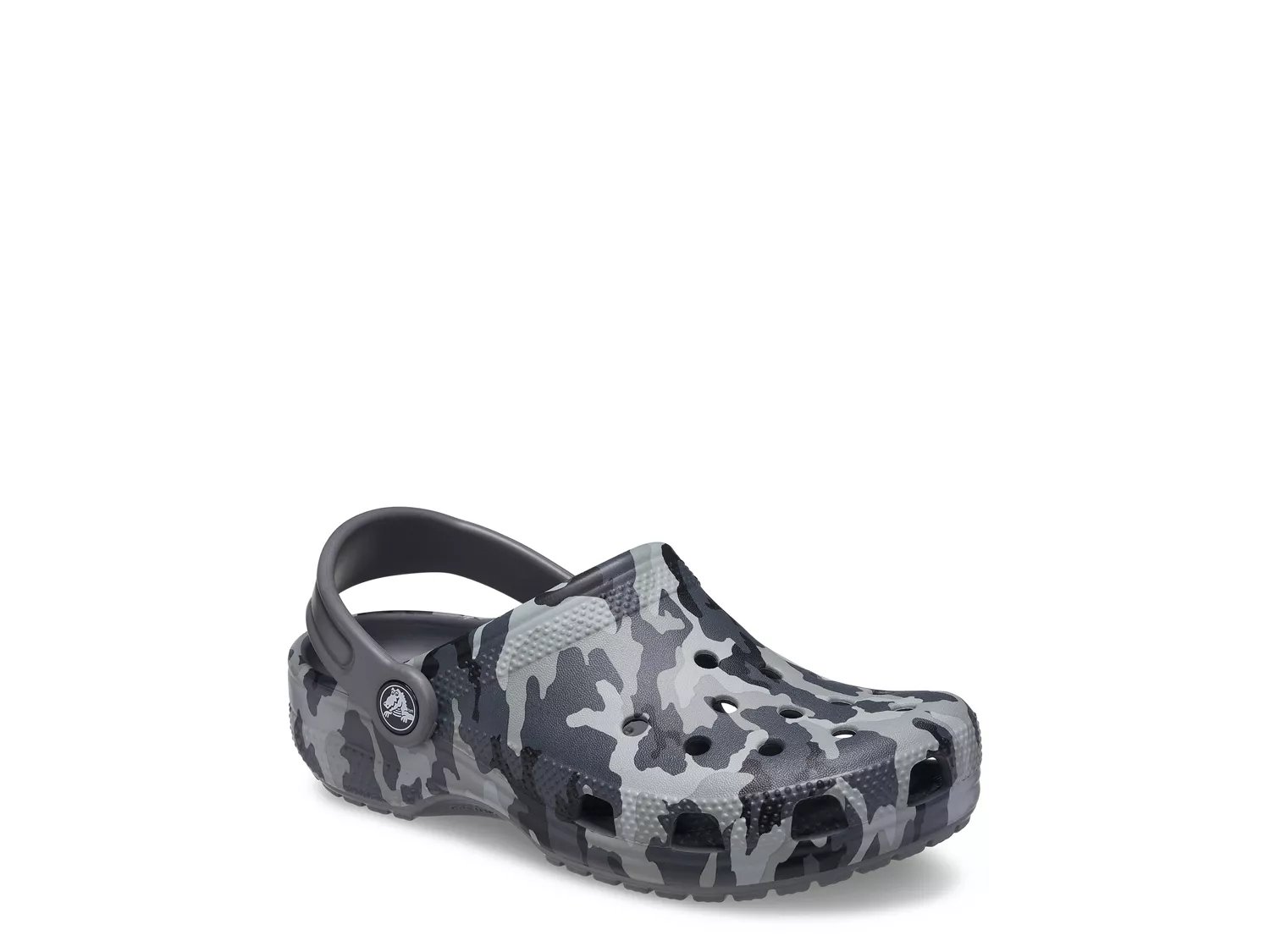 Grey camo outlet crocs