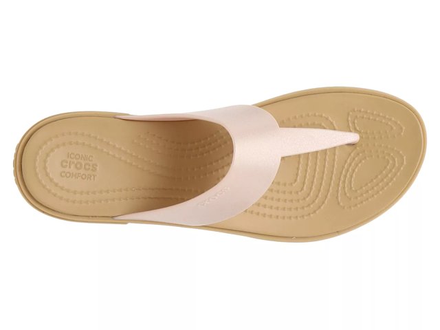 Iconic crocs comfort flip flops discount