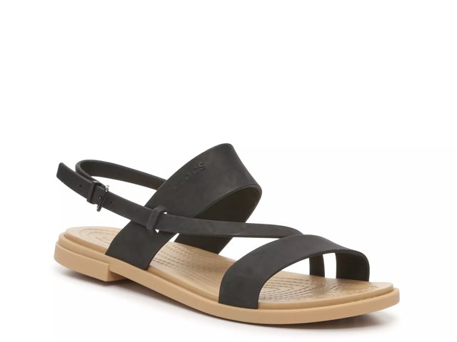 Strappy croc sandals best sale