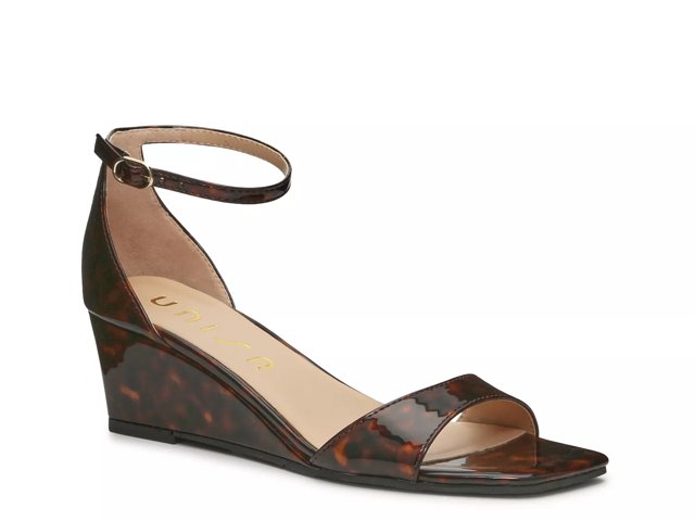 Unisa black wedge sandals sales