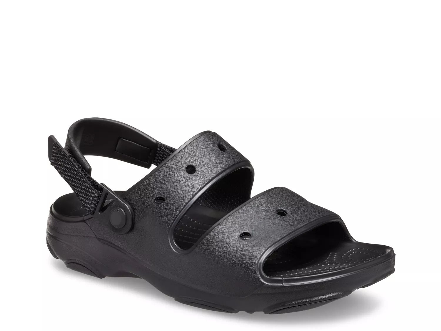 Dsw black online crocs