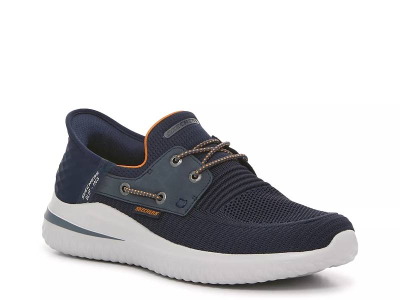 Skechers Navy/Blue Go-Walk-Flex Men's Walking Shoes - Style ID