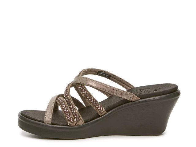 Skechers Rumble On Wedge Sandal