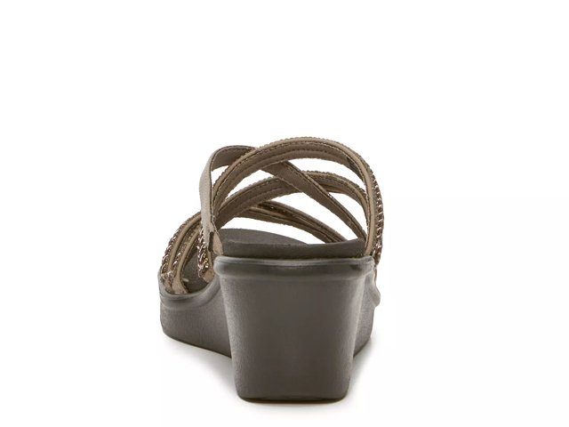 Skechers Rumble On Wedge Sandal