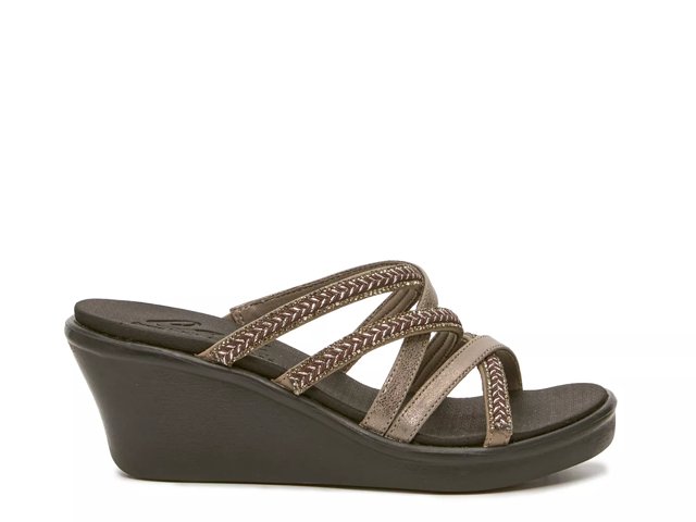 Skechers Rumble On Wedge Sandal