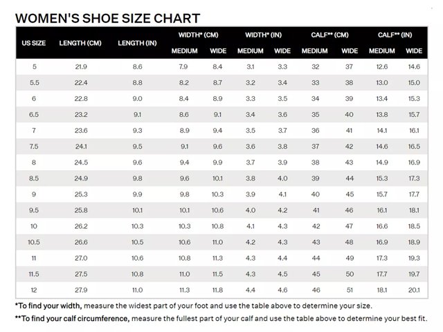 Naturalizer shoe size deals