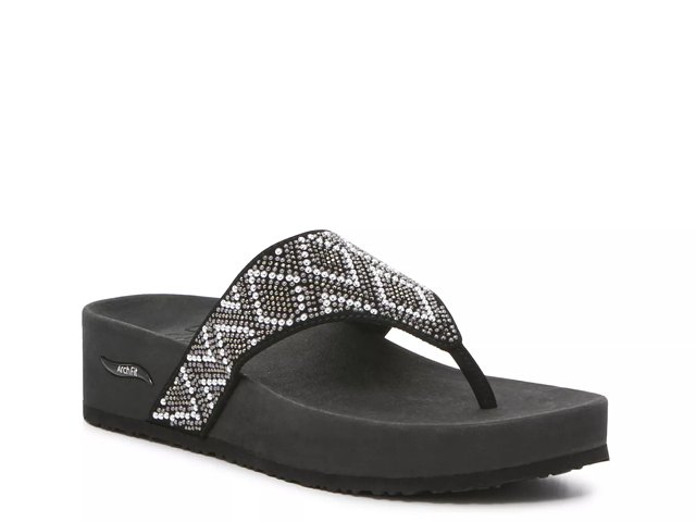 Dsw skechers flip flops top