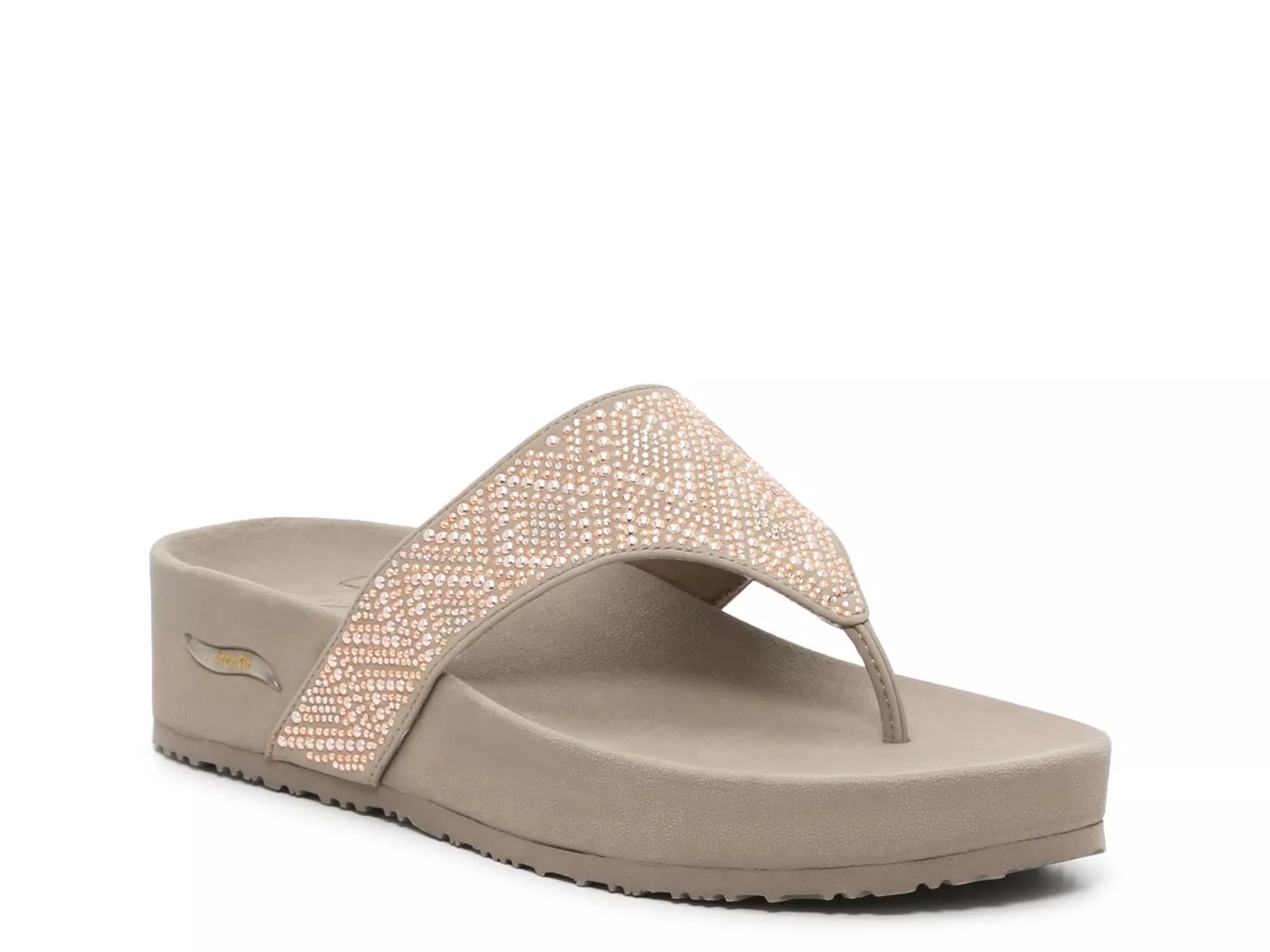 Skechers Vinyasa Wedge Flip Flop - Free Shipping