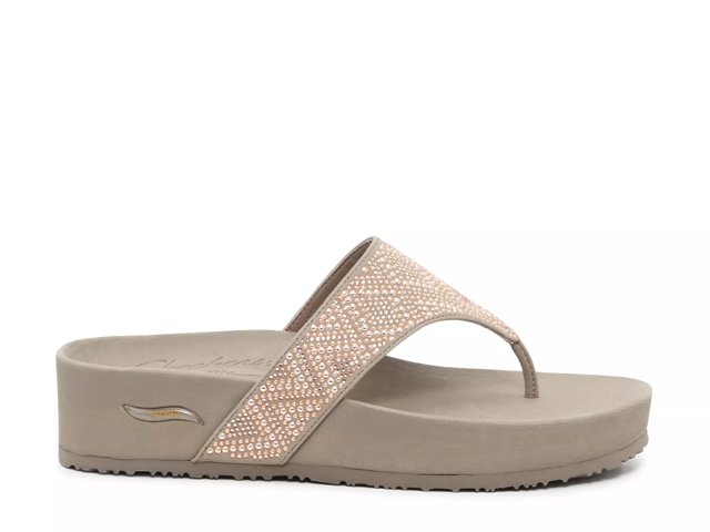 Skechers Vinyasa Wedge Flip Flop