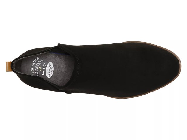 Dr scholls black suede booties sales