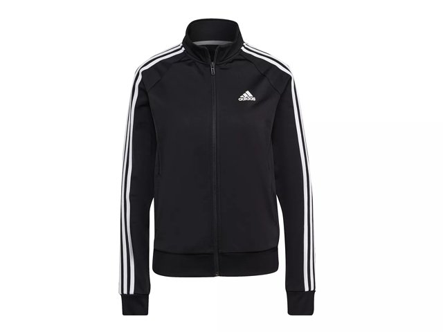 Black track jacket adidas store