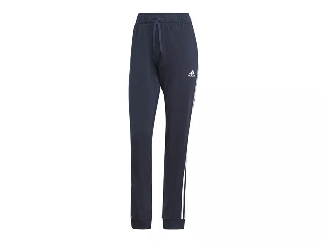 adidas Essentials Warm-Up Slim Tapered 3-Stripes Women's Tracksuit Pants -  Free Shipping