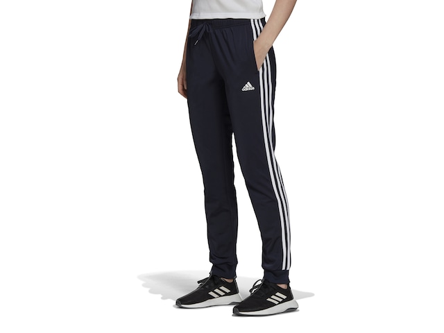 adidas Womens Warm-up Tricot Regular Tapered 3-Stripes Track Pants