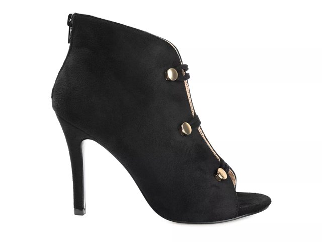 Dsw black peep toe booties top