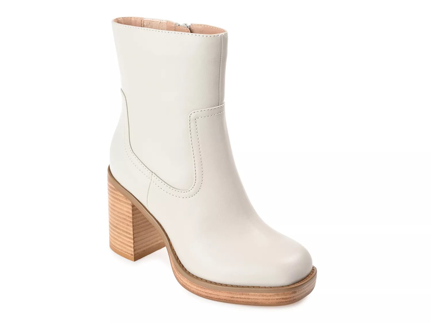 Journee Collection Brittany Platform Bootie | Women's | Grey | Size 10 | Boots