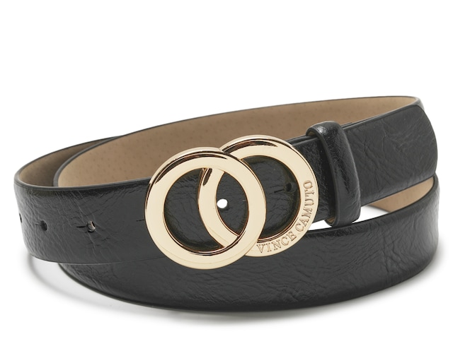 Vince Camuto Double Ring Buckle Women's Belt - Free Shipping