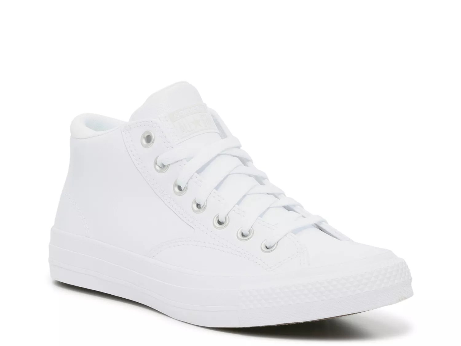 Converse street hot sale mid white