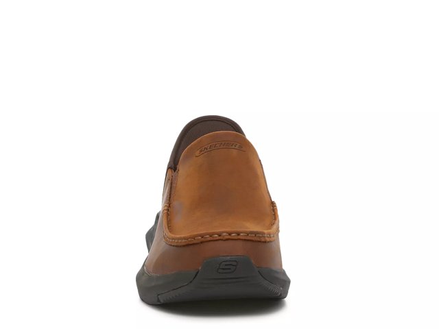 Brown Mens Slip-ins Parson Slip On Sneaker, Skechers