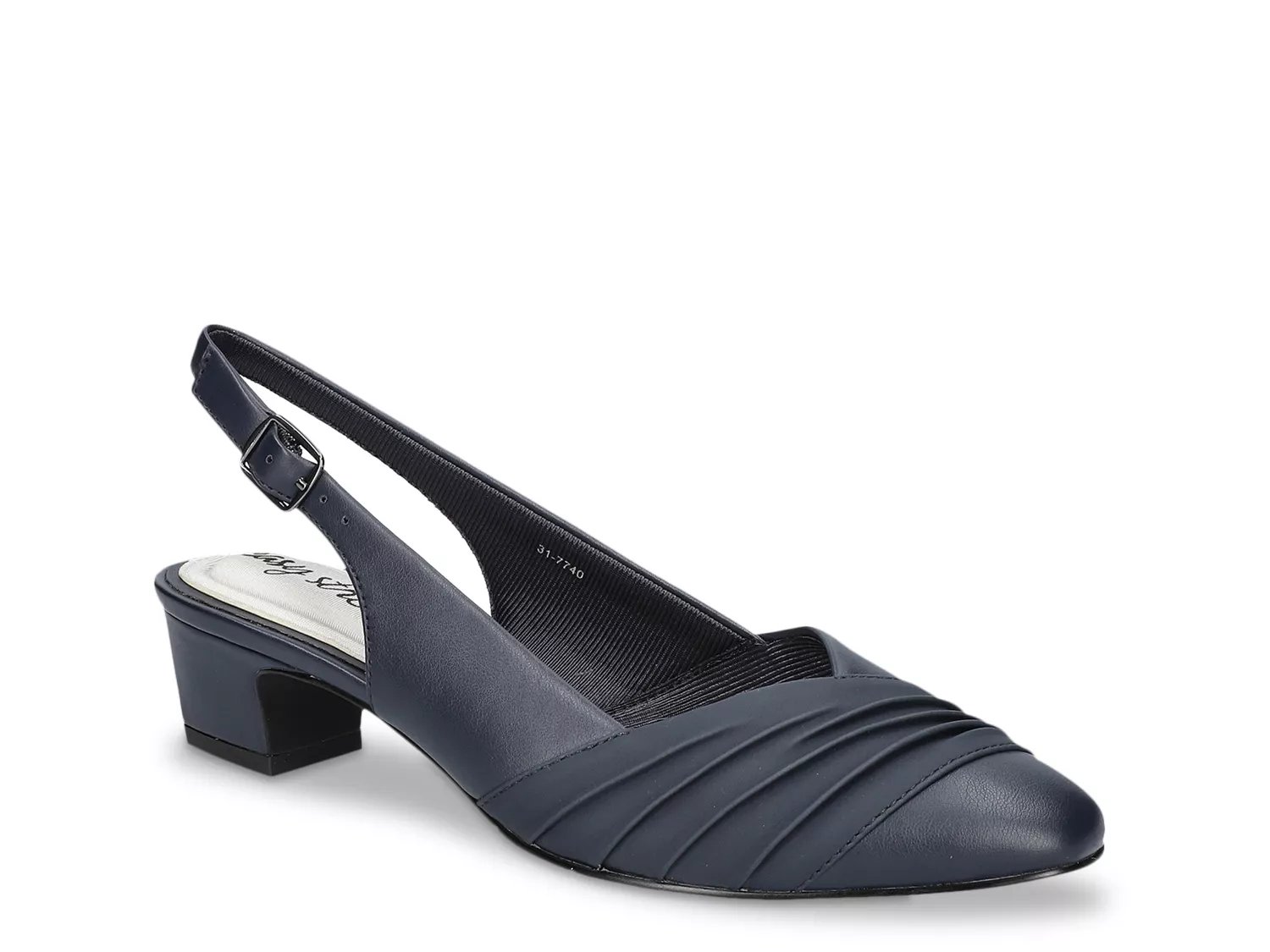 Easy Street Bates Pump | Women's | Navy | Size 8.5 | Pumps | Slingback