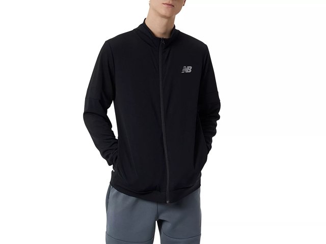 New balance mens tech training woven jacket clearance black