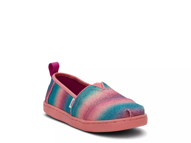 Red glitter deals toms womens