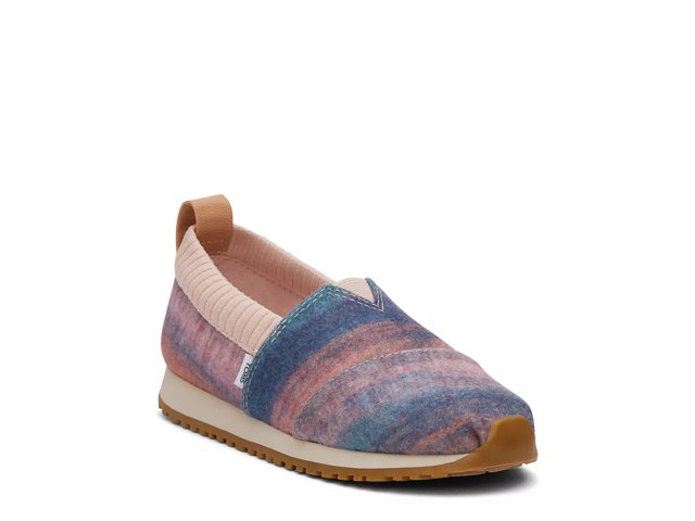 TOMS Alpargata Resident Slip On Kids Free Shipping DSW