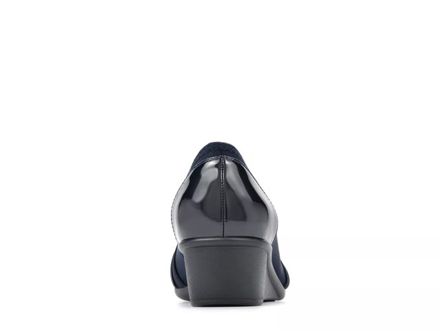 Wide wedge pumps sale