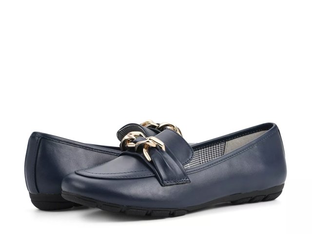 Dsw outlet white loafers