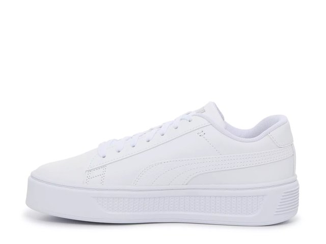 PUMA Smash Retro Sneakers  PUMA White-Warm White-Gold-For All