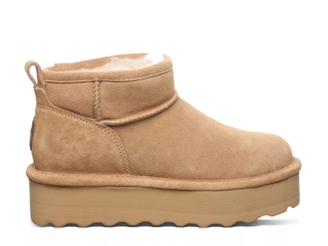 Beige booties dsw top